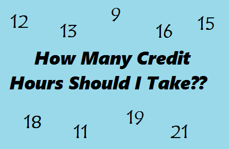 How to Determine the Right Number of Credit Hours for You